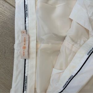 Tory Burch Ivory Trousers